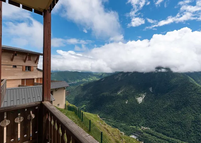 7 Pers, Pieds De Pistes, Piscine, Balcon - Fr-1-296-345 *