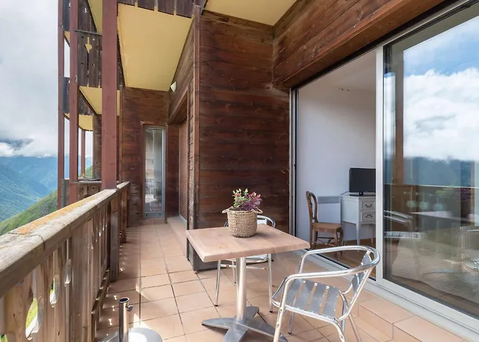 7 Pers, Pieds De Pistes, Piscine, Balcon - Fr-1-296-345